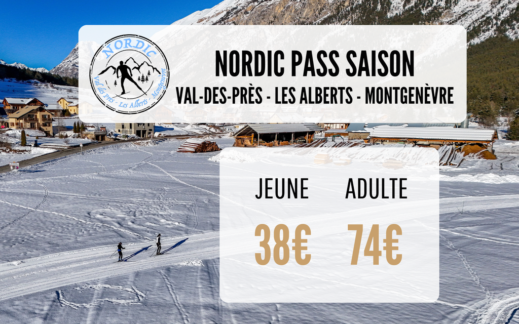 Nordic Pass - Val-des-Prés - Les Alberts - Montgenèvre