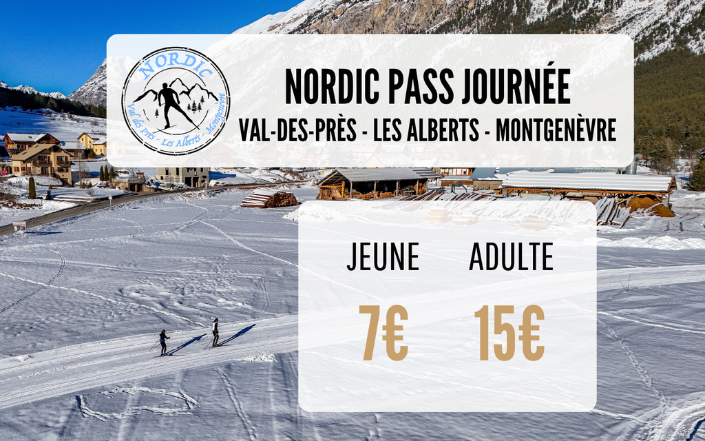 Nordic pass journée Jeune ou adulte
